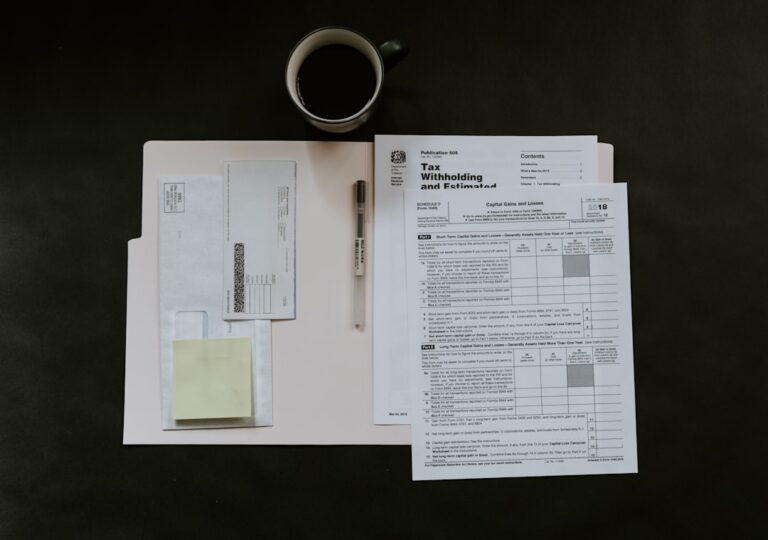 Photo Tax form