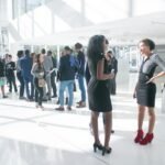 Photo business event networking tips