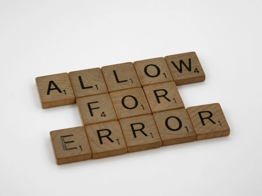 Photo business mistakes learning errors
